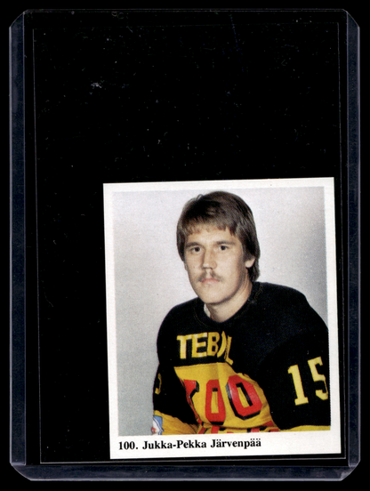 1978-79 Kiekkoilijat kuvina - Jukka-Pekka Järvenpää #100