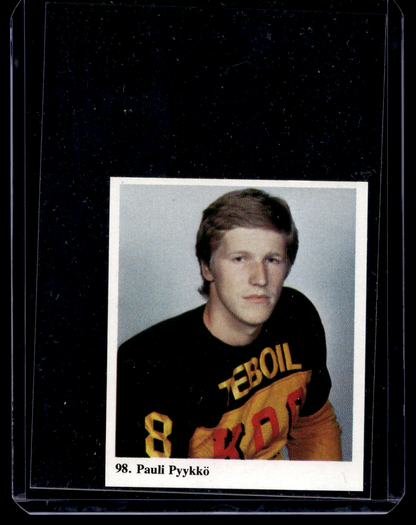 1978-79 Kiekkoilijat kuvina - Pauli Pyykkö #98