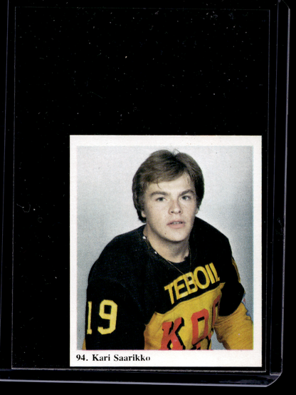 1978-79 Kiekkoilijat kuvina - Kari Saarikko #94