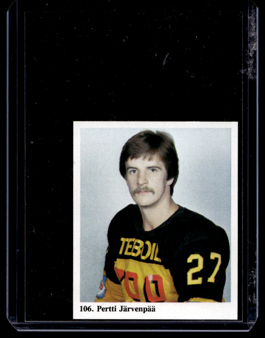 1978-79 Kiekkoilijat kuvina - Pertti Järvenpää #106