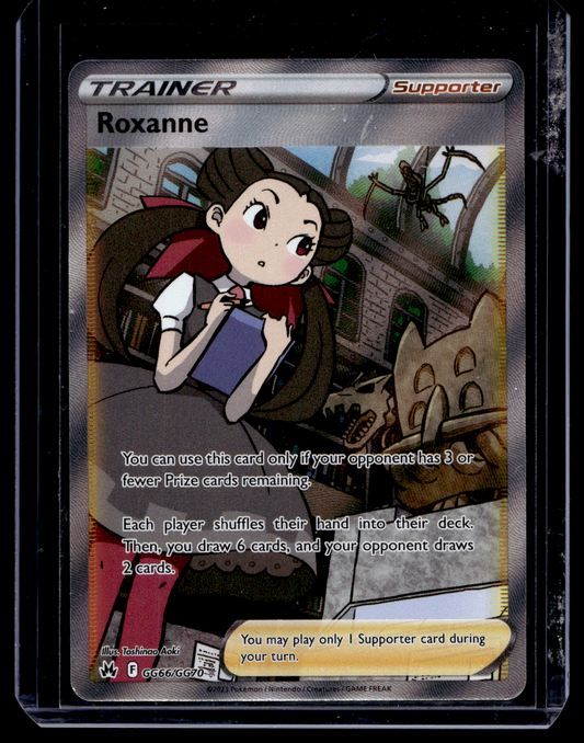 2023 Pokemon Sword & Shield - Crown Zenith - Galarian Gallery - Full Art - Roxanne #GG66