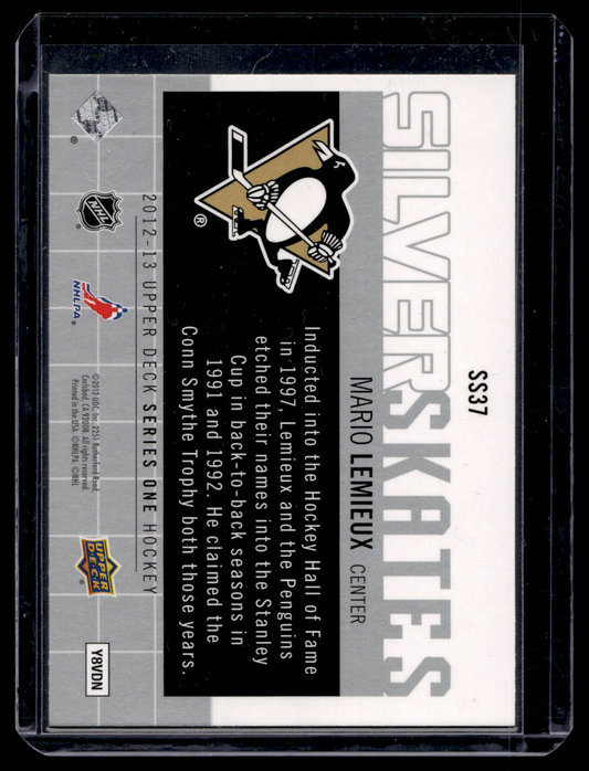 2012-13 Upper Deck - Silver Skates - Mario Lemieux #SS37