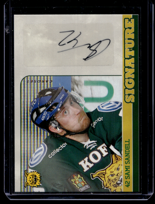 2014-15 Cardset Signature - Sami Sandell /128