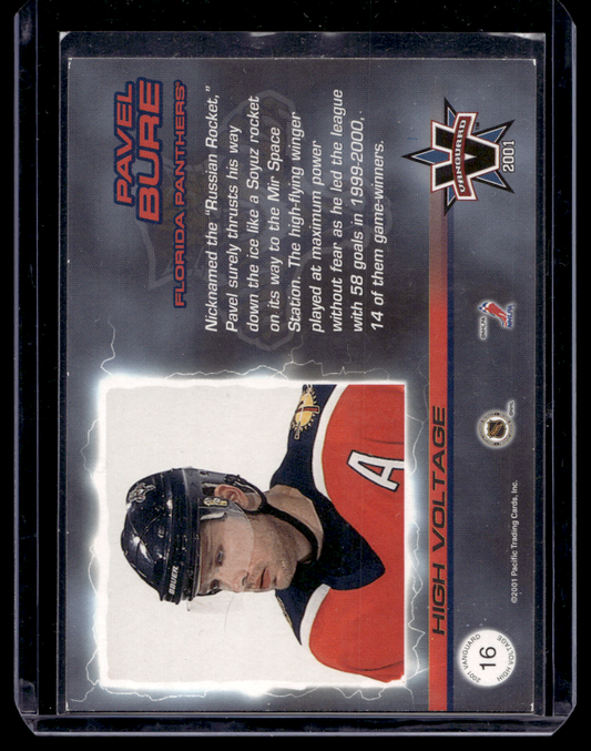 2000-01 Pacific Vanguard - High Voltage - Pavel Bure #16