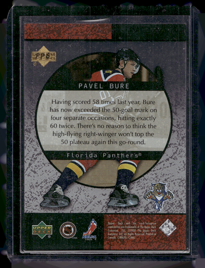 2000-01 Upper Deck Ice - Ice Rink Favorites - Pavel Bure #FP6