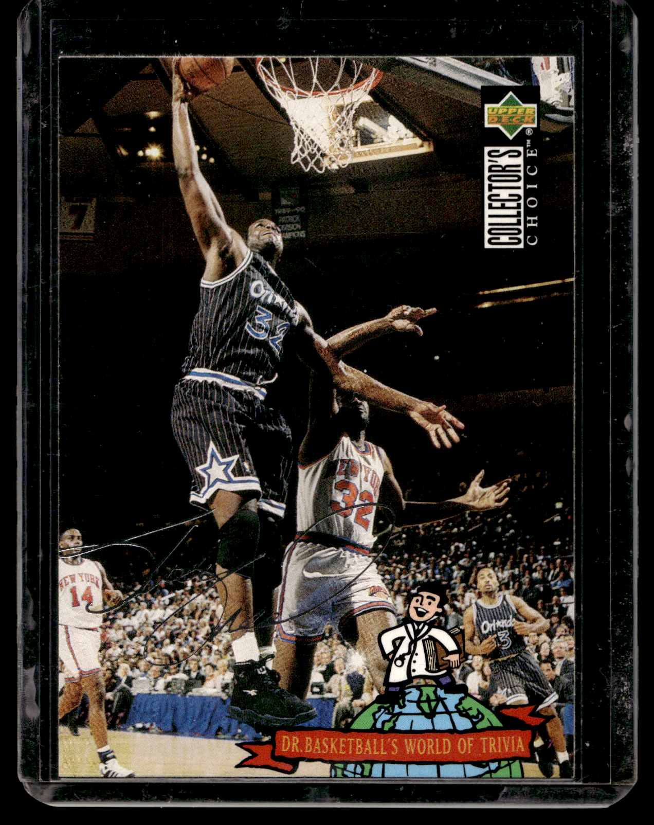 1994-95 Upper Deck Collector's Choice - Silver Foil Signature - Shaquille O'Neal #400