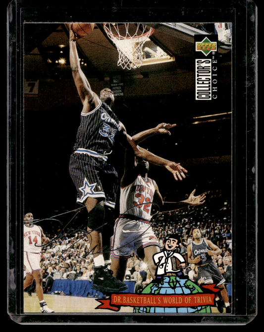 1994-95 Upper Deck Collector's Choice - Silver Foil Signature - Shaquille O'Neal #400