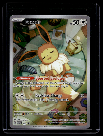 2025 Pokemon - Scarlet & Violet - Black Star Promos - Promos - Eevee #173