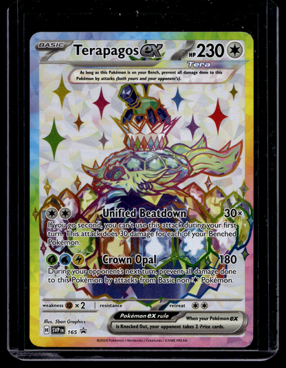 2024 Pokemon - Scarlet & Violet - Black Star Promos - Promos - Terapagos #165