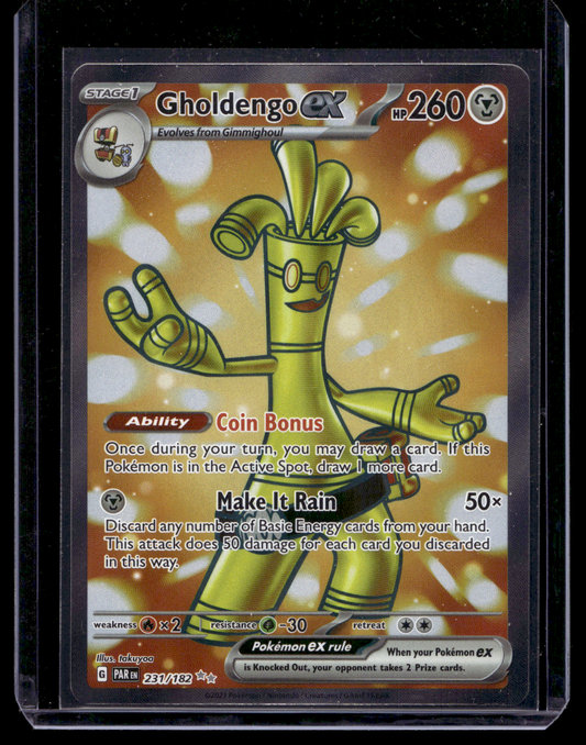 2023 Pokemon - Scarlet & Violet - Paradox Rift - Ultra Rare - Gholdengo #231