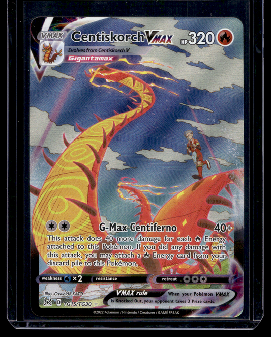 2022 Pokemon - Sword & Shield - Lost Origin - Full Art - Centiskorch #TG15