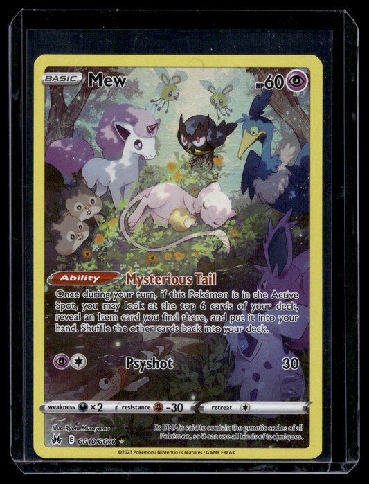 2023 Pokemon Sword & Shield - Crown Zenith - Galarian Gallery - Full Art - Mew #GG10