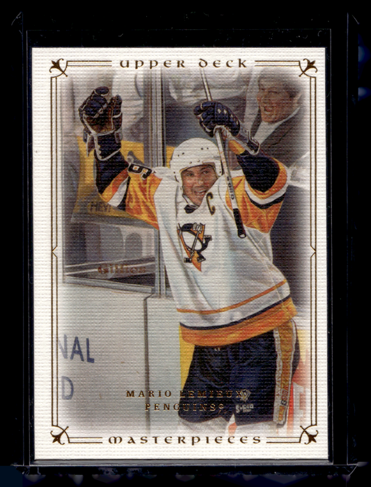 2008-09 Upper Deck Masterpieces - Mario Lemieux #86