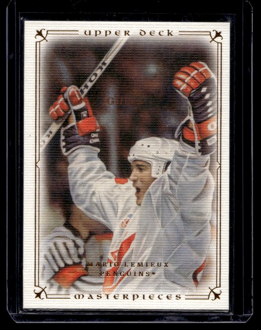 2008-09 Upper Deck Masterpieces - Mario Lemieux #81