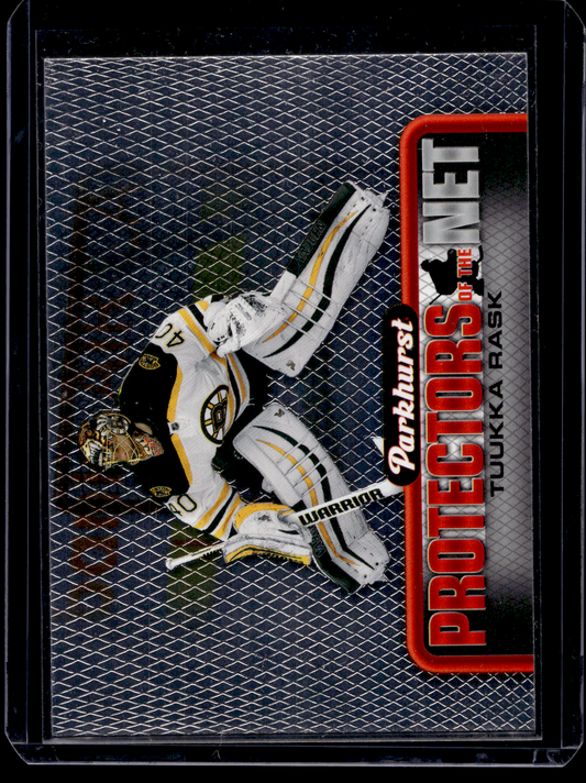 2016-17 Upper Deck Parkhurst - Protectors of the Net - Tuukka Rask #DN7