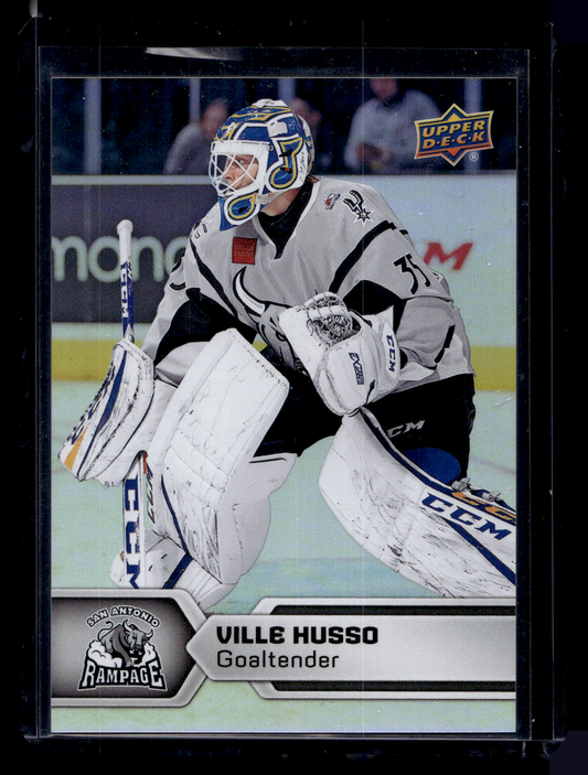 2017-18 Upper Deck AHL - Rainbow Foil - Ville Husso #2 RY