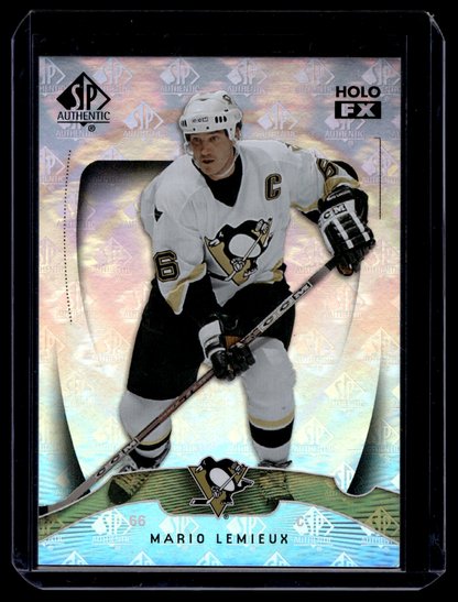 2009-10 Upper Deck SP Authentic - Holo FX - Mario Lemieux #FX19