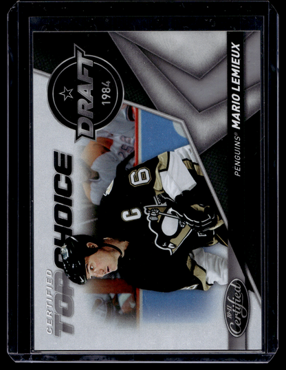 2010-11 Panini Certified - Top Choice - Mario Lemieux #12 /500