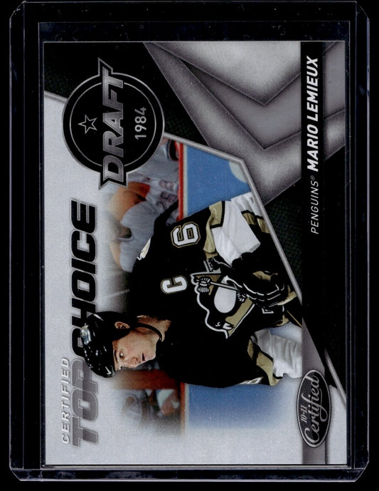 2010-11 Panini Certified - Top Choice - Mario Lemieux #12 /500