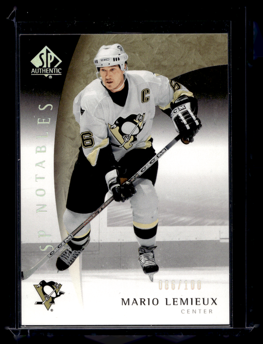 2005-06 Upper Deck SP Authentic - Limited SP Notables - Mario Lemieux #101 /100