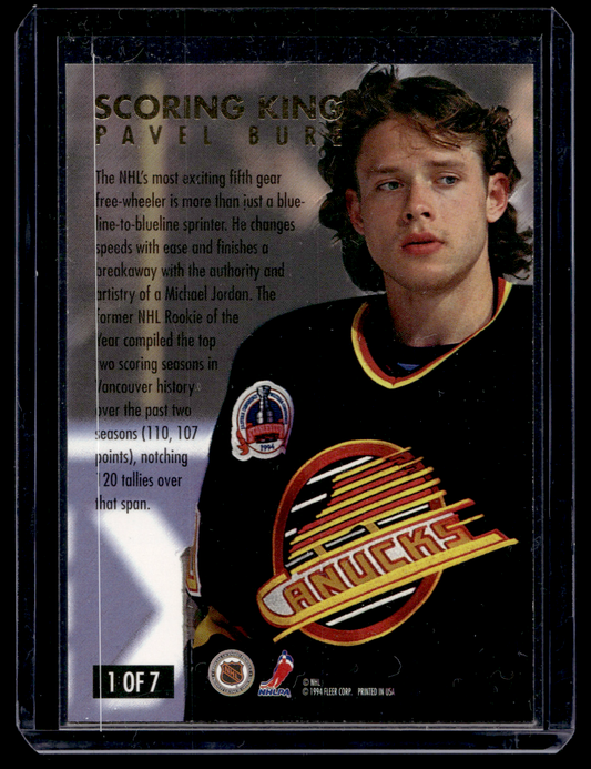1994-95 Fleer Ultra - Scoring King - Pavel Bure #1