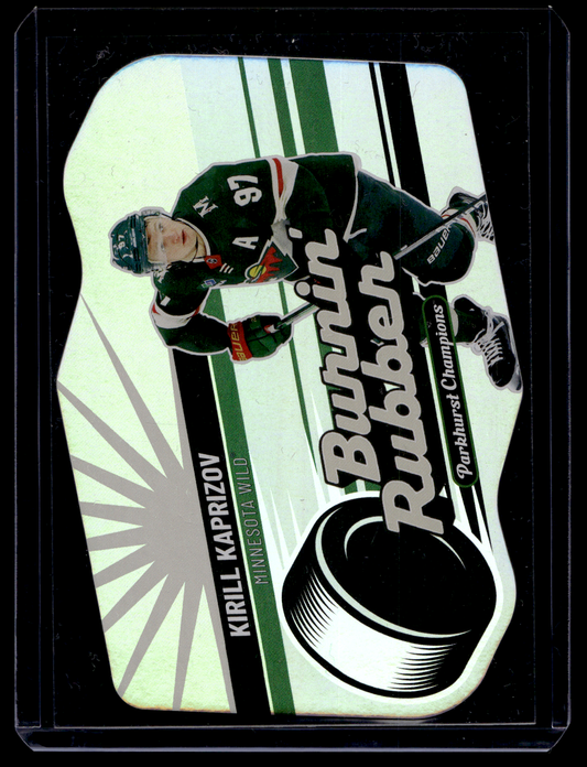 2023-24 Upper Deck Parkhurst Champions - Burnin' Rubber - Kirill Kaprizov #BR-24