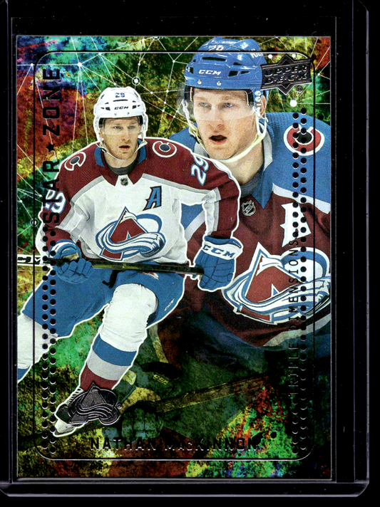 2023-24 Upper Deck Series 1 - Star Zone - Nathan MacKinnon #SZ-21
