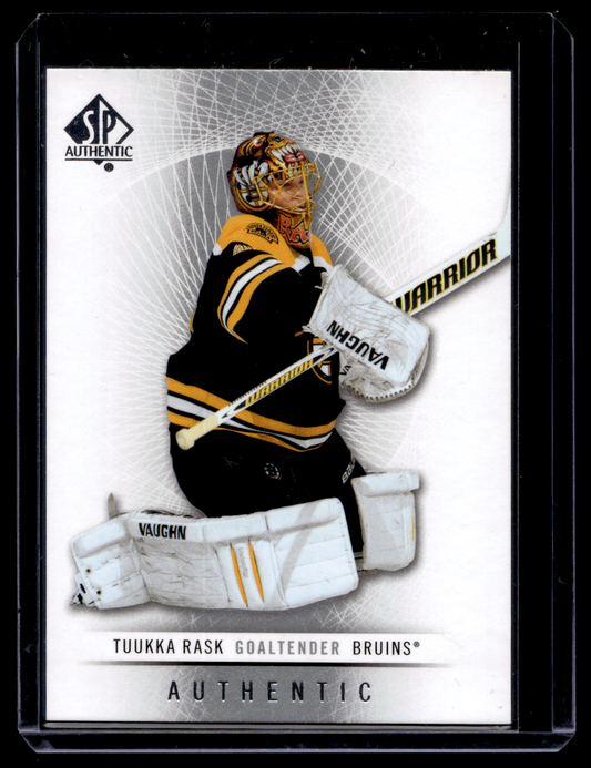 2012-13 Upper Deck SP Authentic - Tuukka Rask #111
