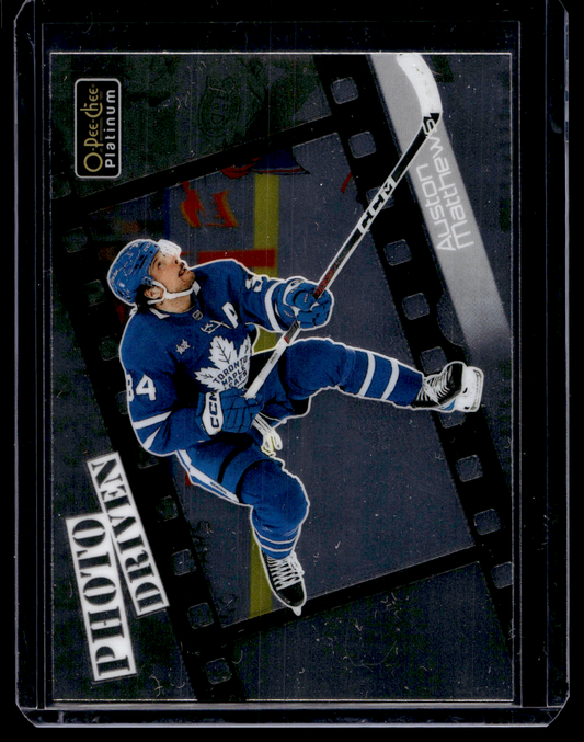2023-24 Upper Deck OPC Platinum - Photo Driven - Auston Matthews #PD-6