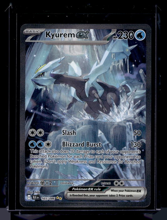 2025 Pokemon - Scarlet & Violet - Black Bolt - Special Illustration Rare - Kyurem #165