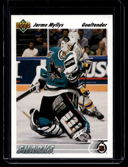 1991-92 Upper Deck - Jarmo Myllys #537