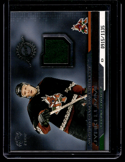 2001-02 Pacific - Jerseys - Jyrki Lumme #25 /1135