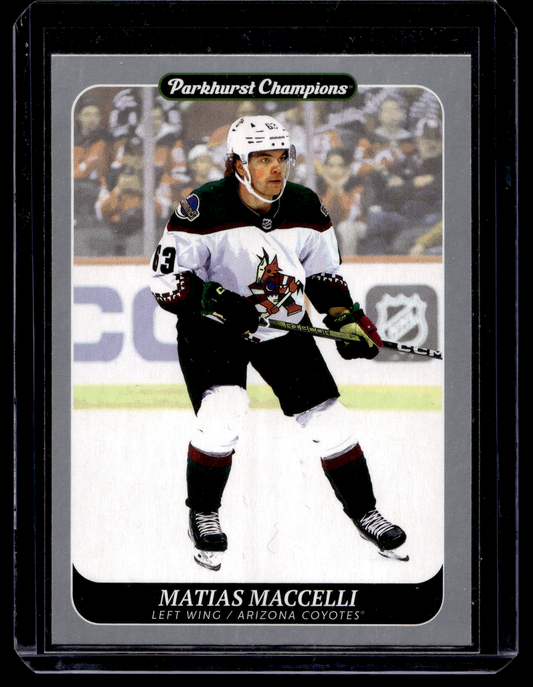 2023-24 Upper Deck Parkhurst Champions - Silver - Matias Maccelli #143