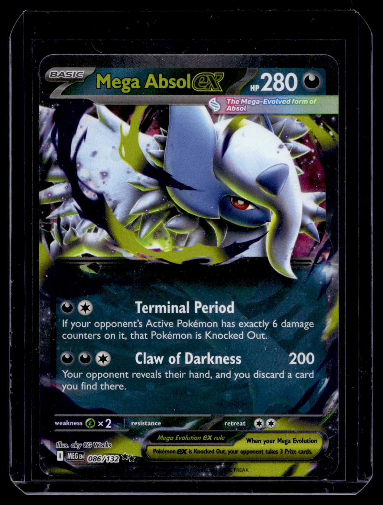2025 Pokemon - Mega Evolutions - Mega Absol EX #86