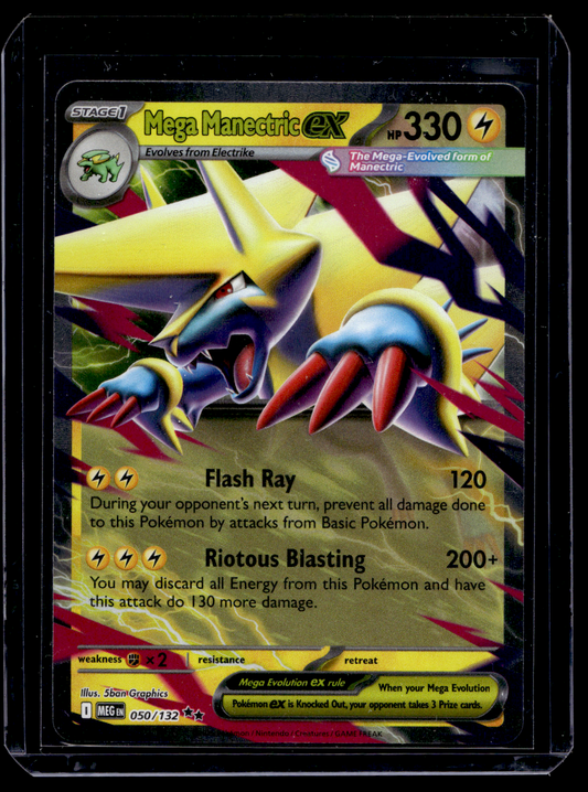 2025 Pokemon - Mega Evolutions - Mega Manectric EX #50