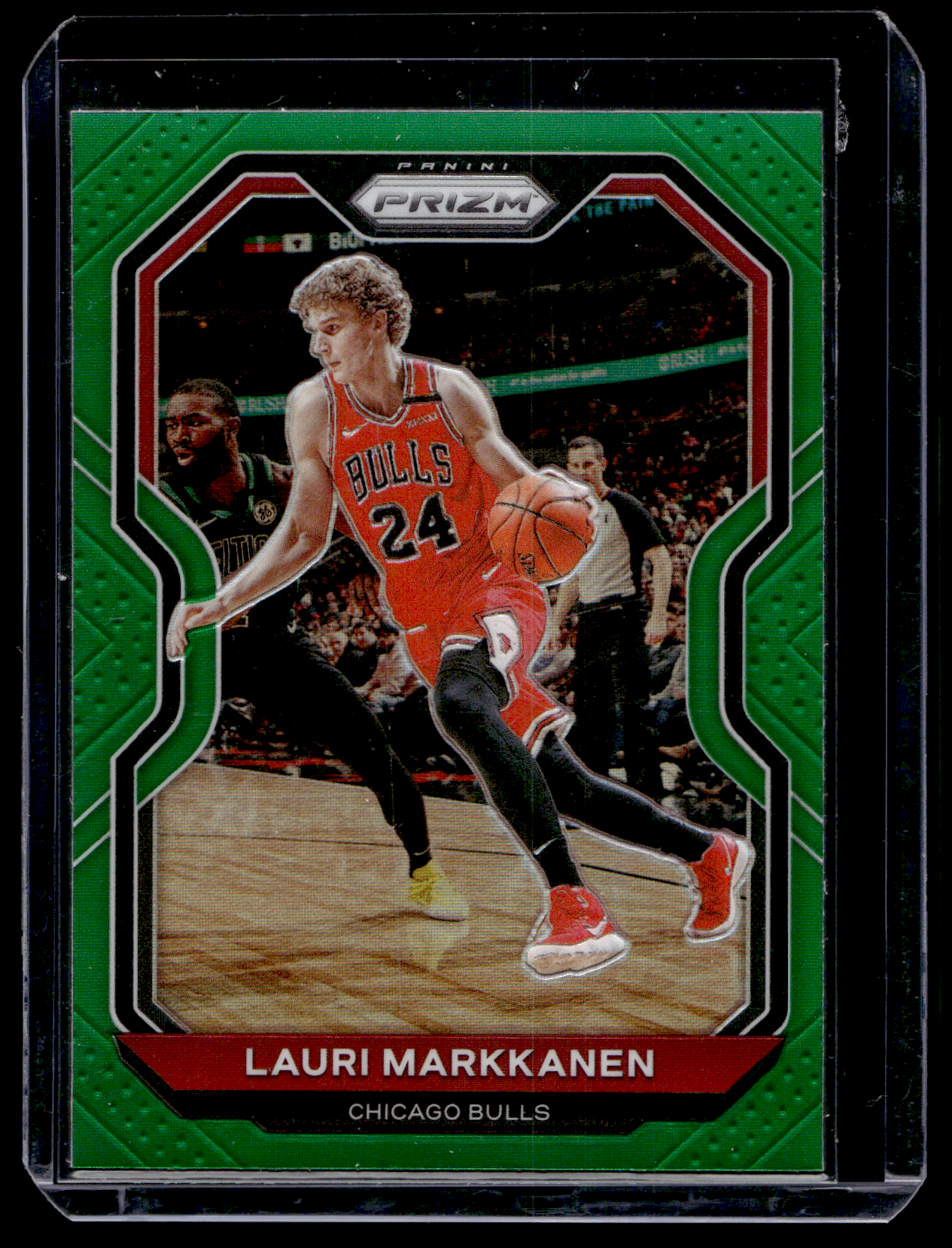 2020-21 Panini Prizm - Green Prizm - Lauri Markkanen #116