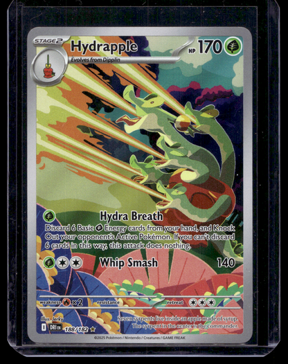 2025 Pokemon Scarlet & Violet - Destined Rivals - Illustration Rare - Hydrapple #188
