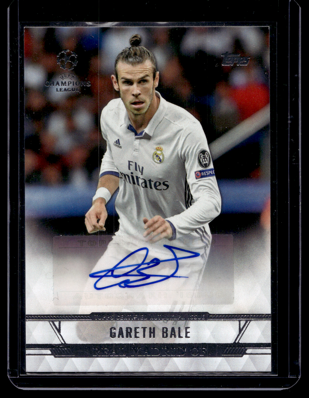 2016-17 Topps UCL Showcase - Champions League Autographs - Gareth Bale #CLA-GBA
