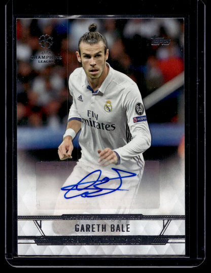 2016-17 Topps UCL Showcase - Champions League Autographs - Gareth Bale #CLA-GBA