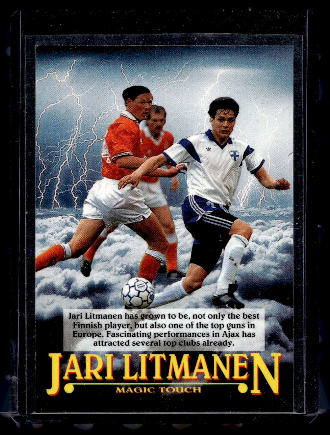 1995 SunSet Veikkausliiga - Magic Touch - Jari Litmanen