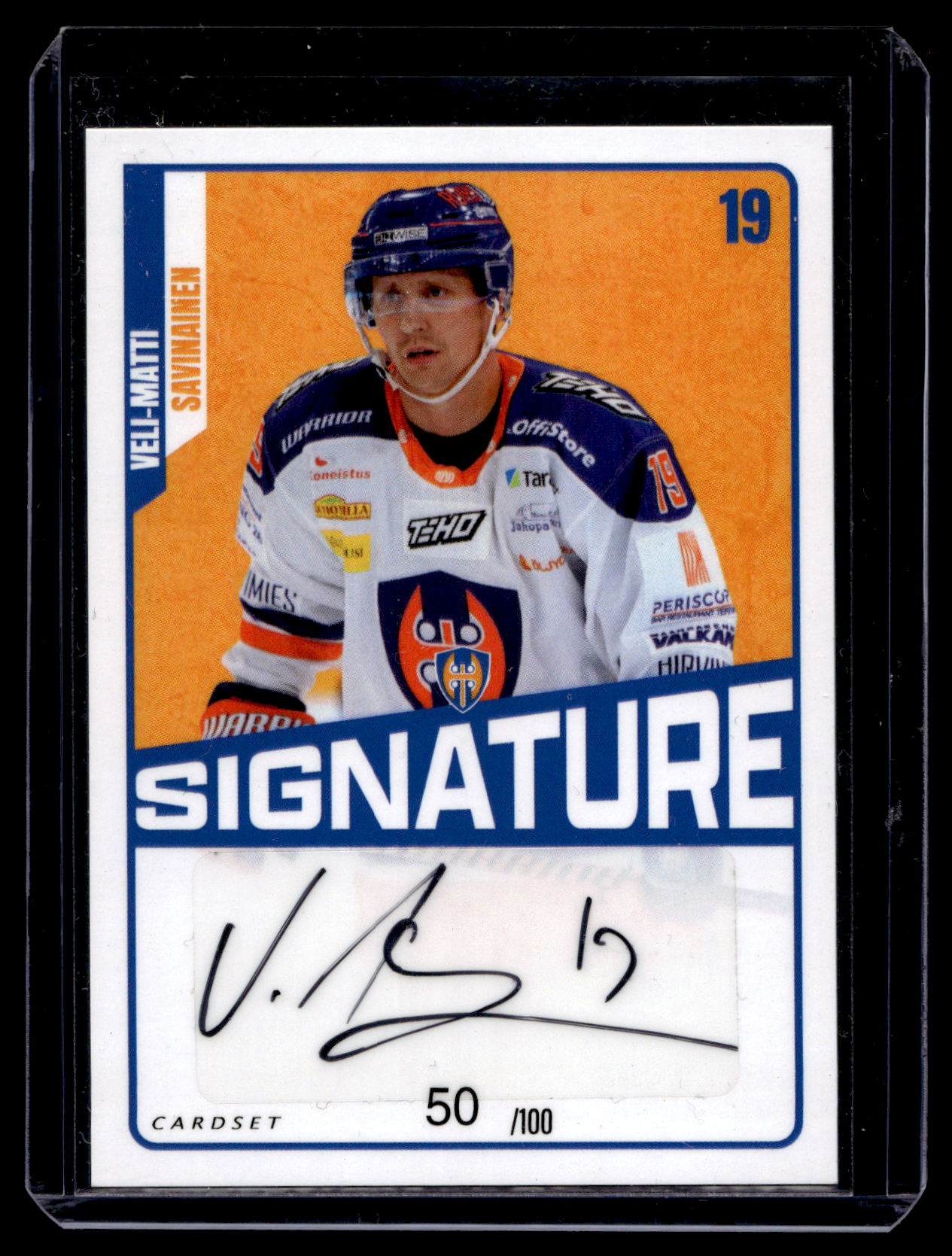 2023-24 Cardset Signature - Valtteri Ojantakainen /100