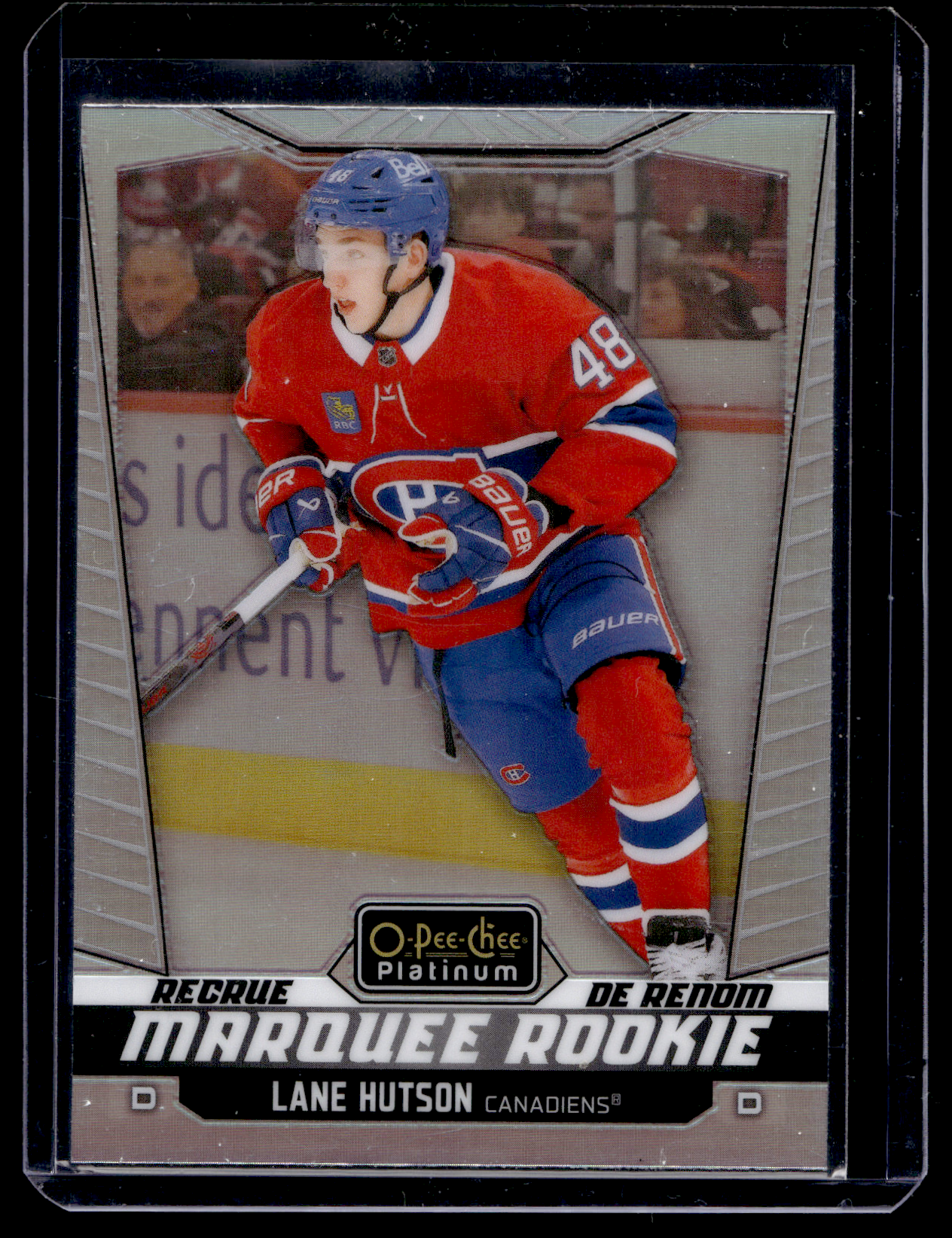 2024-25 Upper Deck OPC Platinum - Rainbow - Marquee Rookies - Lane Hutson #234 RC