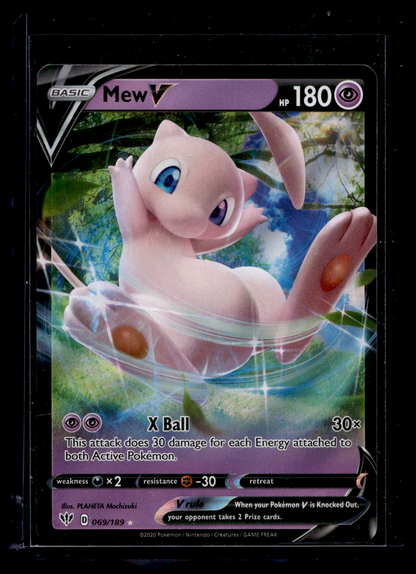 2020 Pokemon Sword & Shield - Darkness Ablaze - Mew V #69