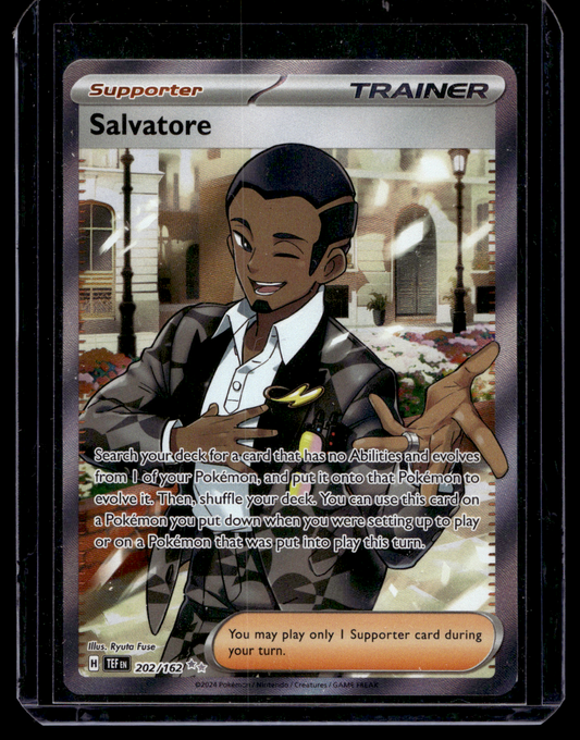2024 Pokemon - Sword & Shield - Temporal Forces - Ultra Rare - Salvatore #202