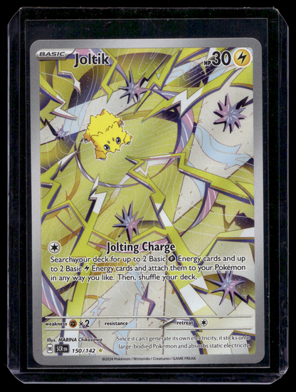 2024 Pokemon - Scarlet & Violet - Stellar Crown - Illustration Rare - Joltik #150