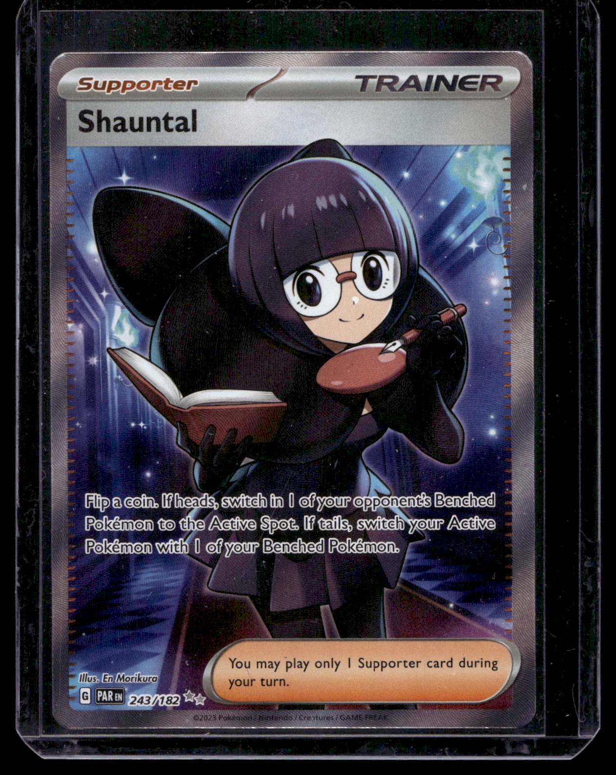2023 Pokemon - Scarlet & Violet - Paradox Rift - Ultra Rare - Shauntal #243