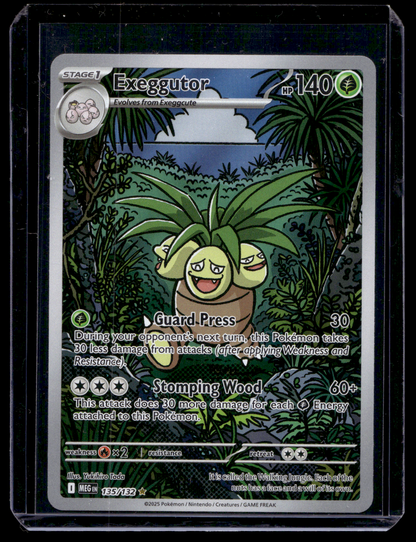 2025 Pokemon - Mega Evolutions - Illustration Rare - Exeggutor #135