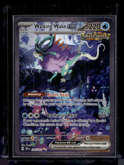 2024 Pokemon - Sword & Shield - Temporal Forces - Special Illustration Rare - Walking Wake #205