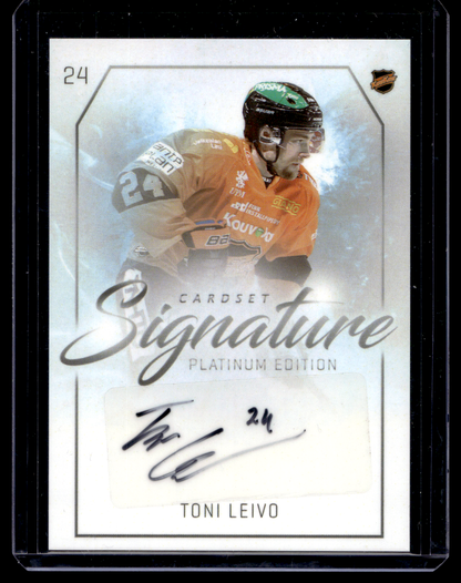 2018-19 Cardset Signature - Toni Leivo /125