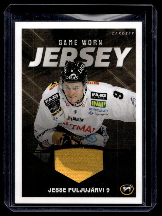 2019-20 Cardset - Game Worn Jersey - Jesse Puljujarvi /128